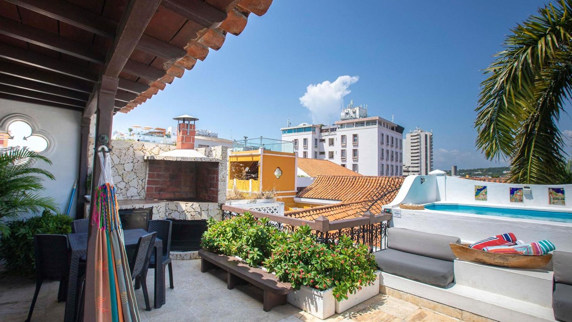 San Pedro Claver Premiun Duplex - Private Jacuzzi Cartagena