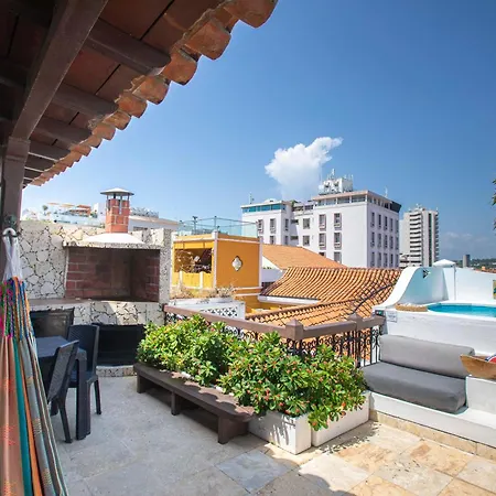 San Pedro Claver Premiun Duplex - Private Jacuzzi Cartagena